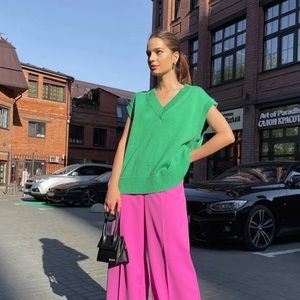 Charmstore Green Vest